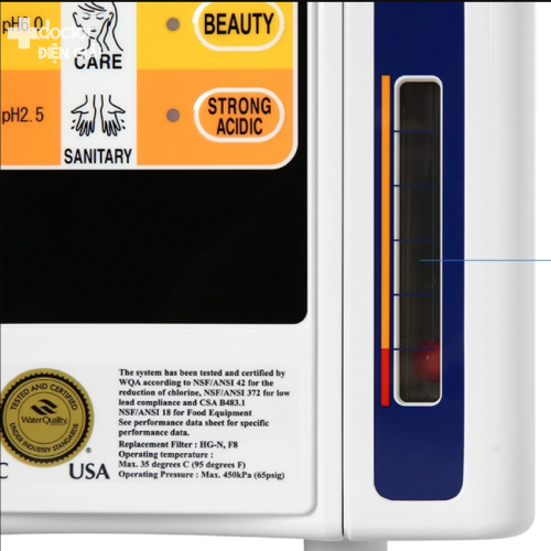 Máy điện giải ion kiềm Kangen LeveLuk SD501