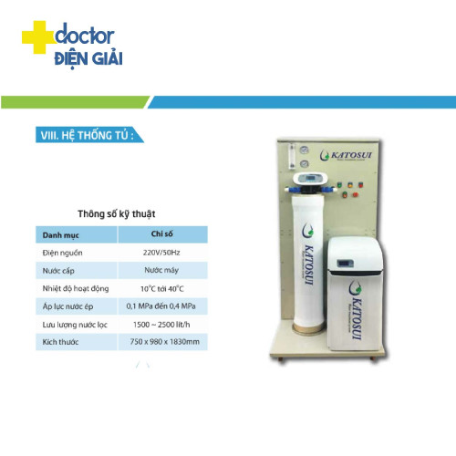 Hệ thống lọc nước tổng sinh hoạt Katosui - Hệ thống trong nhà